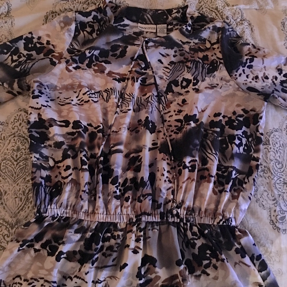 Large blouse beautiful print